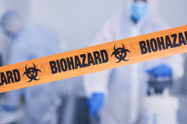 Professional Drug Lab Cleanup technician working in Florham Park, NJ